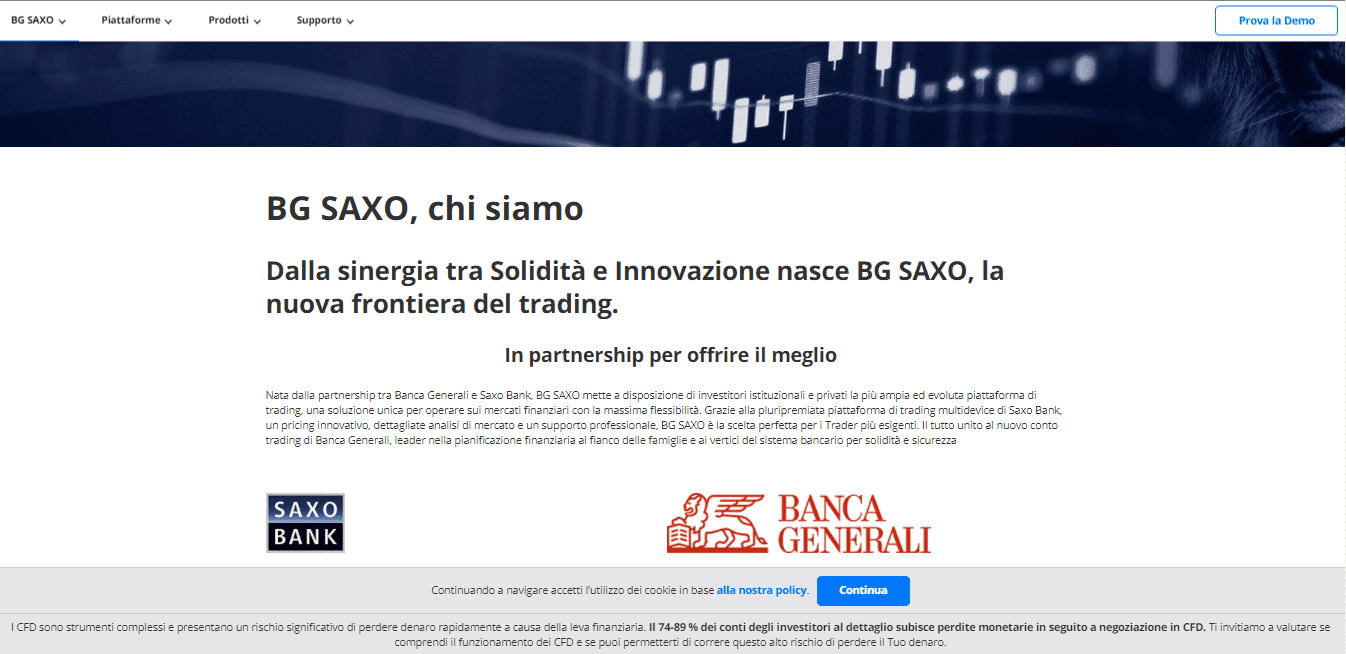 Collaborazione di Saxo Bank con Banca Generali Collaborazione di Saxo Bank con Banca Generali